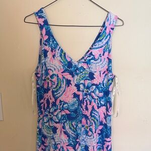 Lilly Pulitzer Blue and Pink Dress